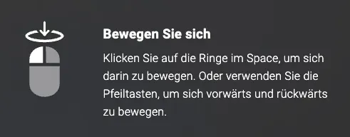 Hilfe zur Bedienung des Rundgangs